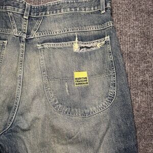 VTG Y2K Marithe Francois Girbaud Blue Denim Baggy Jeans Mens Sz 40 Skate Hip Hop